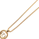 Christian Dior Necklace metal Gold Auth 125860-13