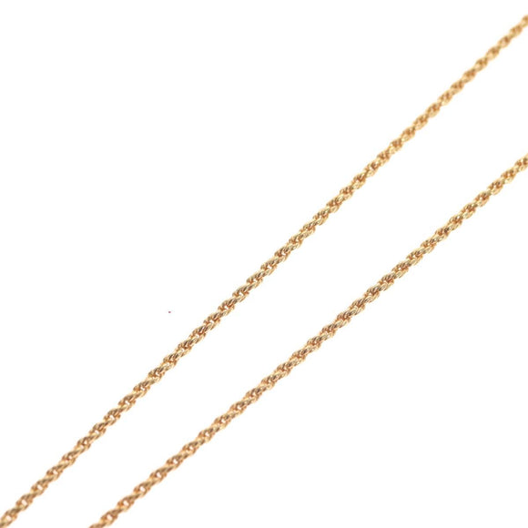Christian Dior Necklace metal Gold Auth 125860
