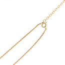 Christian Dior Necklace metal Gold Auth 125860-16