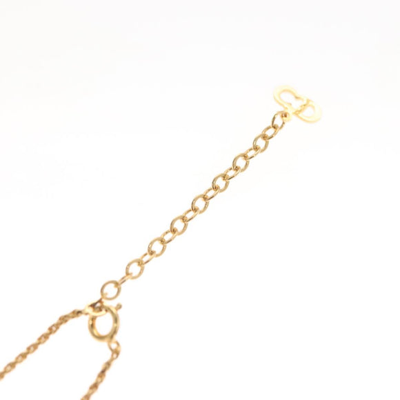 Christian Dior Necklace metal Gold Auth 125860