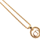Christian Dior Necklace metal Gold Auth 125860-4