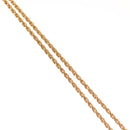 Christian Dior Necklace metal Gold Auth 125860-6