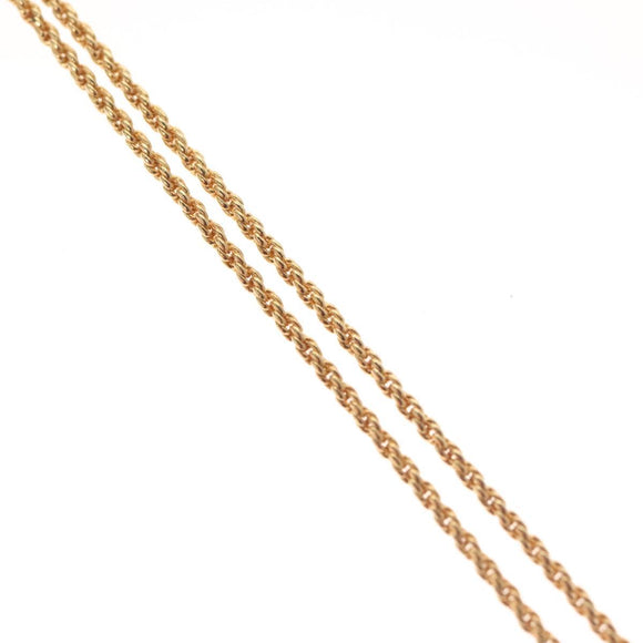 Christian Dior Necklace metal Gold Auth 125860