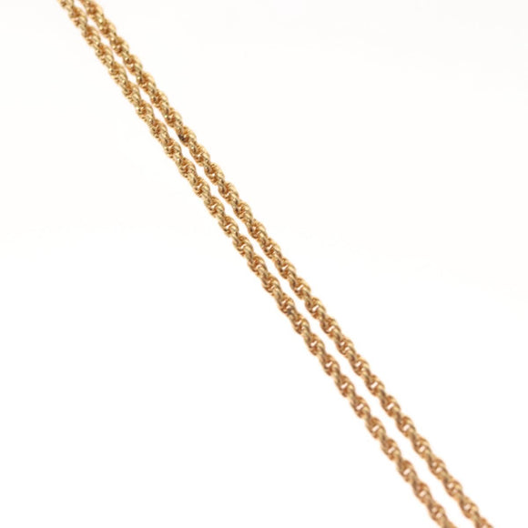 Christian Dior Necklace metal Gold Auth 125860