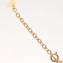 Christian Dior Necklace metal Gold Auth 125860-9