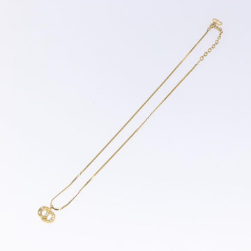 Christian Dior Necklace metal Gold Tone Auth 125862 - 0