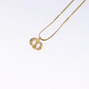 Christian Dior Necklace metal Gold Tone Auth 125862-3