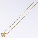Christian Dior Necklace metal Gold Tone Auth 125862-4
