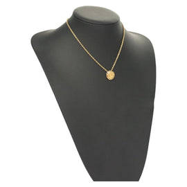 Christian Dior Necklace metal Gold Auth 125863