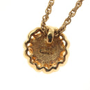 Christian Dior Necklace metal Gold Auth 125863-11