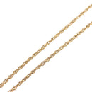 Christian Dior Necklace metal Gold Auth 125863-13