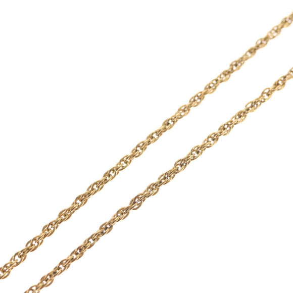 Christian Dior Necklace metal Gold Auth 125863