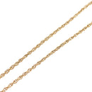 Christian Dior Necklace metal Gold Auth 125863-14