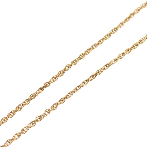 Christian Dior Necklace metal Gold Auth 125863