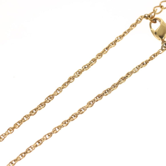 Christian Dior Necklace metal Gold Auth 125863