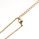 Christian Dior Necklace metal Gold Auth 125863-16