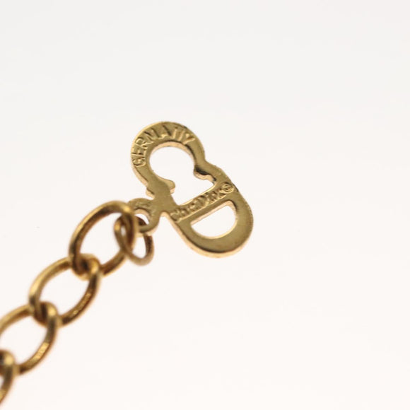Christian Dior Necklace metal Gold Auth 125863
