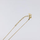 Christian Dior Necklace metal Gold Tone Auth 125866-10