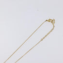 Christian Dior Necklace metal Gold Tone Auth 125866-5