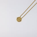 Christian Dior Necklace metal Gold Auth 125867-3
