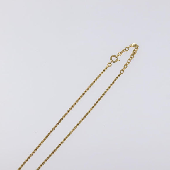 Christian Dior Necklace metal Gold Auth 125867