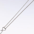 Christian Dior Necklace metal Silver tone Auth 125868-10