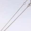 Christian Dior Necklace metal Silver tone Auth 125868-11