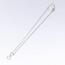 Christian Dior Necklace metal Silver tone Auth 125868-8