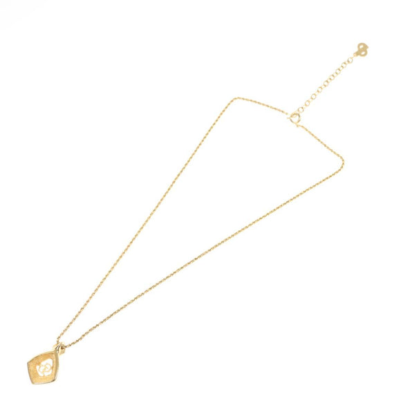 Christian Dior Necklace metal Gold Auth 125869