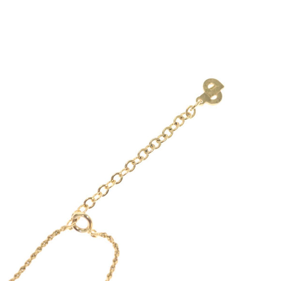 Christian Dior Necklace metal Gold Auth 125869
