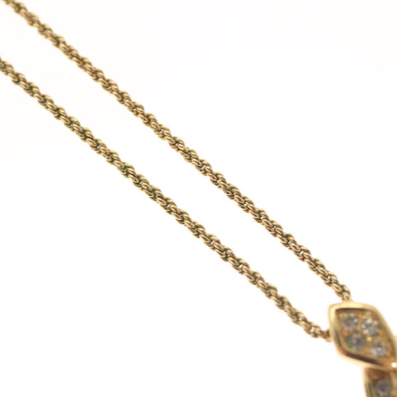 Christian Dior Necklace metal Gold Auth 125869