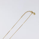 Christian Dior Necklace metal Gold Tone Auth 125870-10