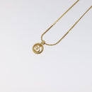 Christian Dior Necklace metal Gold Tone Auth 125870-3