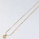 Christian Dior Necklace metal Gold Tone Auth 125870-4