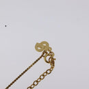 Christian Dior Necklace metal Gold Tone Auth 125870-6