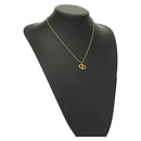 Christian Dior Necklace metal Gold Tone Auth 125871-1