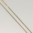 Christian Dior Necklace metal Gold Tone Auth 125871-6