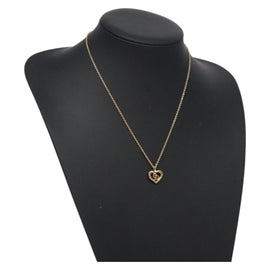 Christian Dior Necklace metal Gold Tone Auth 125873