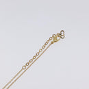 Christian Dior Necklace metal Gold Tone Auth 125873-10