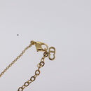 Christian Dior Necklace metal Gold Tone Auth 125873-6