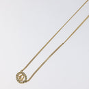 Christian Dior Necklace metal Gold Auth 125877-4