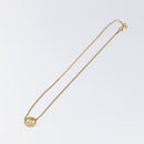 Christian Dior Necklace metal Gold Auth 125877-7