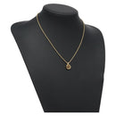 Christian Dior Necklace metal Gold Auth 125879-1