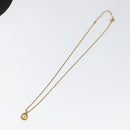 Christian Dior Necklace metal Gold Auth 125879-7