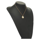 Christian Dior Necklace metal Gold Tone Auth 125880-1
