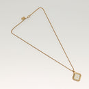 Christian Dior Necklace metal Gold Tone Auth 125880-2