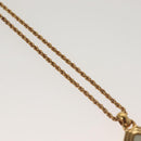 Christian Dior Necklace metal Gold Tone Auth 125880-4