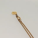 Christian Dior Necklace metal Gold Tone Auth 125880-7