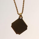 Christian Dior Necklace metal Gold Tone Auth 125880-9