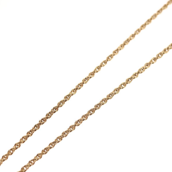 Christian Dior Necklace metal Gold Auth 125882